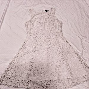 White lace dress